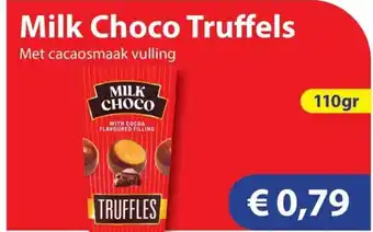 Die Grenze Milk Choco Truffels aanbieding