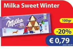 Die Grenze Milka Sweet Winter aanbieding