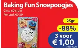 Die Grenze Baking Fun Snoepoogjes aanbieding