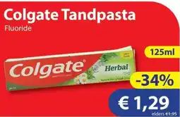 Die Grenze Colgate Tandpasta Fluoride aanbieding