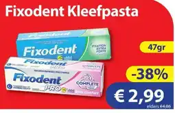 Die Grenze Fixodent Kleefpasta aanbieding