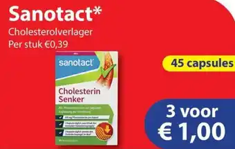 Die Grenze Sanotact Cholesterolverlager aanbieding