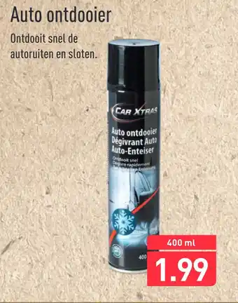 ALDI Auto ontdooier 400ml aanbieding