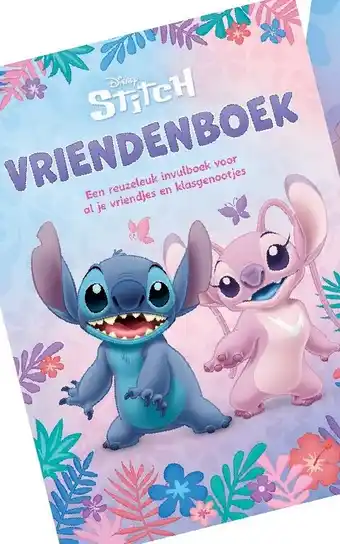 Intertoys Stitch Vriendenboek aanbieding