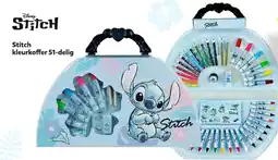 Intertoys Stitch kleurkoffer 51 delig aanbieding