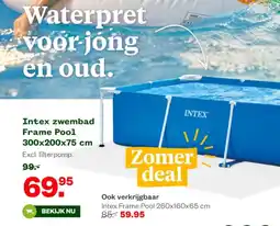 Welkoop Intex zwembad Frame Pool aanbieding