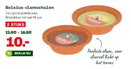 Welkoop Bolsius vlamschalen aanbieding