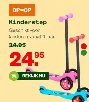 Welkoop Kinderstep aanbieding