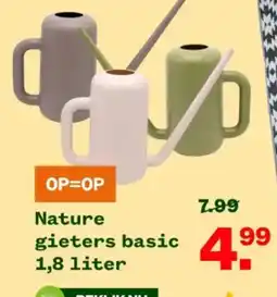 Welkoop Nature gieters basic 499 aanbieding