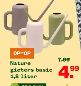 Welkoop Nature gieters basic 499 aanbieding