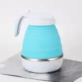 Bol.com TeaTime Opvouwbare waterkoker - blauw - waterkokers - waterkoker klein - elektrisch - 0.6L aanbieding