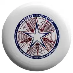Bol.com Discraft UltraStar - Frisbee - Wit - 175 gram aanbieding