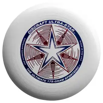 Bol.com Discraft UltraStar - Frisbee - Wit - 175 gram aanbieding