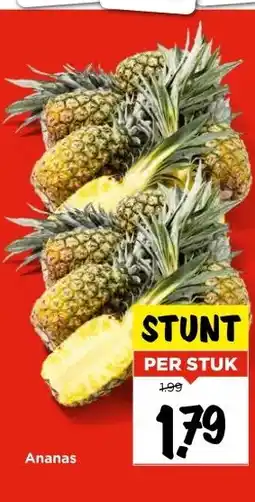 Vomar Voordeelmarkt Ananas aanbieding