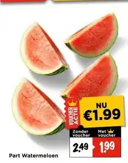 Vomar Voordeelmarkt Part Watermeloen aanbieding