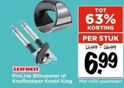 Vomar Voordeelmarkt LEIFHEIT ProLine Blikopener of Knoflookper Knobi King aanbieding