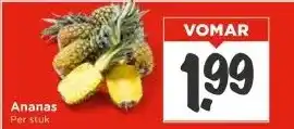 Vomar Voordeelmarkt Ananas aanbieding