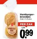 Vomar Voordeelmarkt Hamburgerbroodjes aanbieding