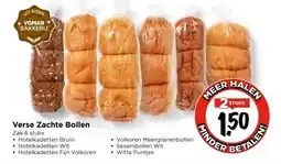 Vomar Voordeelmarkt Verse Zachte Bollen aanbieding