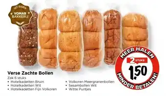 Vomar Voordeelmarkt Verse Zachte Bollen aanbieding