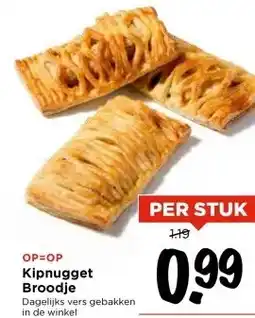 Vomar Voordeelmarkt Kipnugget Broodje aanbieding