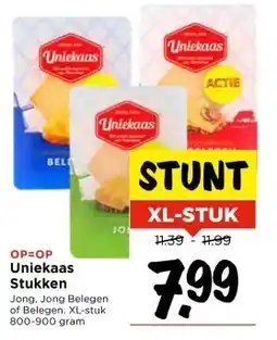 Vomar Voordeelmarkt Uniekaas Stukken aanbieding