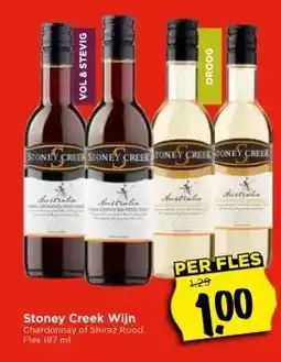 Vomar Voordeelmarkt Stoney Creek Wijn aanbieding