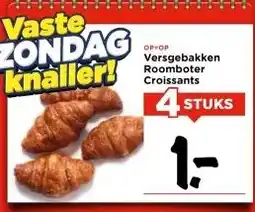 Vomar Voordeelmarkt Versgebakken Roomboter Croissants aanbieding