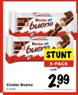 Vomar Voordeelmarkt Kinder Bueno aanbieding