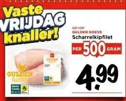 Vomar Voordeelmarkt GULDEN HOEVE Scharrelkipfilet aanbieding