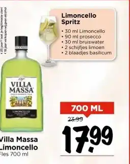 Vomar Voordeelmarkt Villa Massa Limoncello aanbieding