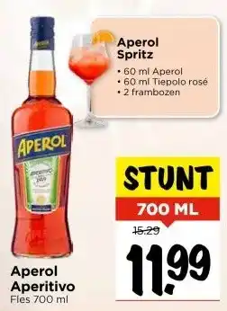 Vomar Voordeelmarkt Aperol Aperitivo aanbieding