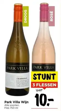 Vomar Voordeelmarkt Park Villa Wijn aanbieding