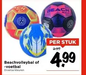 Vomar Voordeelmarkt Beachvolleybal of -voetbal aanbieding