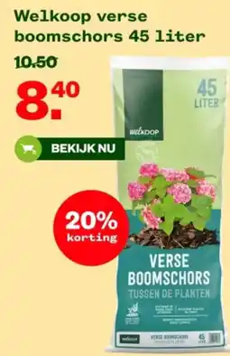 Welkoop Welkoop verse boomschors aanbieding