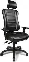 Bol.com hjh office Head Point RS AL.P4 - Bureaustoel - Zwart aanbieding