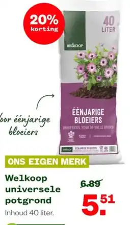 Welkoop Welkoop universele potgrond aanbieding