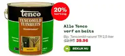 Welkoop Alle Tenco verf en beits aanbieding
