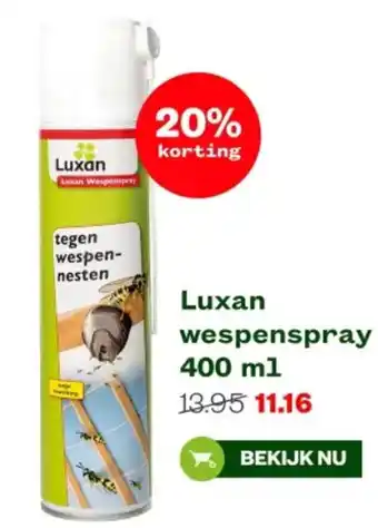 Welkoop Luxan wespenspray aanbieding