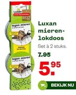 Welkoop Luxan mieren lokdoos aanbieding