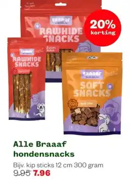 Welkoop Alle Braaaf hondensnacks aanbieding