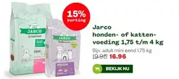 Welkoop Jarco honden of katten voeding aanbieding