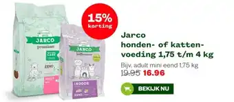 Welkoop Jarco honden of katten voeding aanbieding