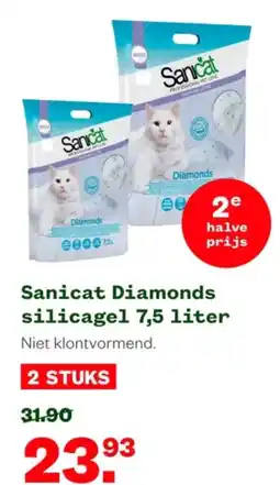 Welkoop Sanicat Diamonds silicagel aanbieding