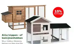 Welkoop Alle kippen of konijnenhokken aanbieding