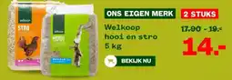 Welkoop Welkoop hooi en stro aanbieding