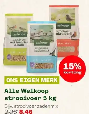 Welkoop Alle Welkoop strooivoer aanbieding
