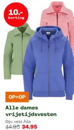 Welkoop Alle dames vrijetijdsvesten aanbieding