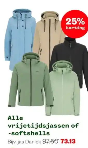 Welkoop Alle vrijetijdsjassen of softshells aanbieding