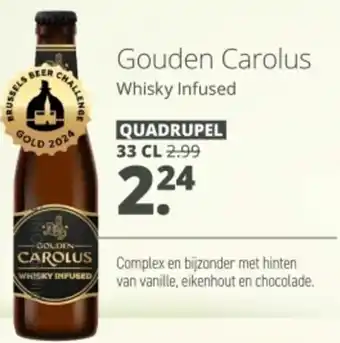 Mitra Gouden Carolus Whisky Infused aanbieding